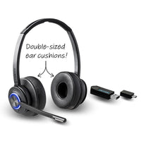LH475XL Plush headset with dongle and adapter 