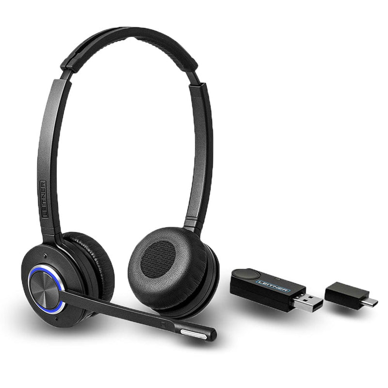 Leitner LH475 Wireless Computer Headset – USB Dongle