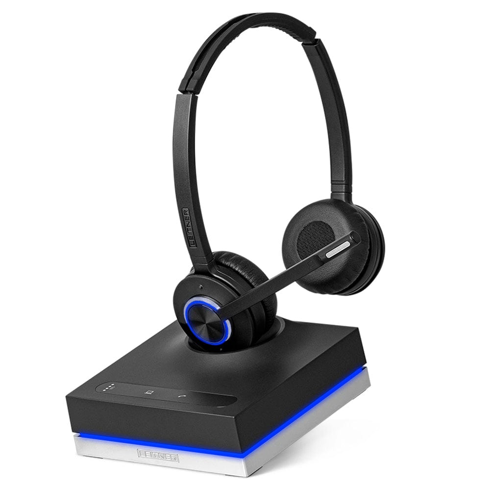 Leitner LH575 Premium Dual-Ear Wireless Office Headset | Headsets.com