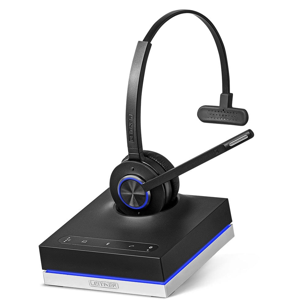 Leitner LH670 Wireless Over-the-Head Office Headset | Headsets.com