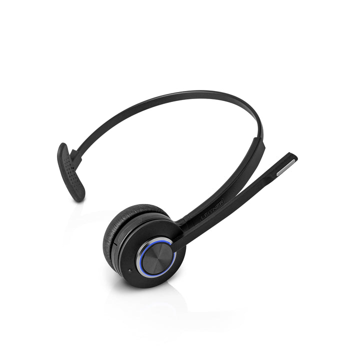 Leitner Single-Ear Premium Plus Wireless Microphone with blue FocusLight