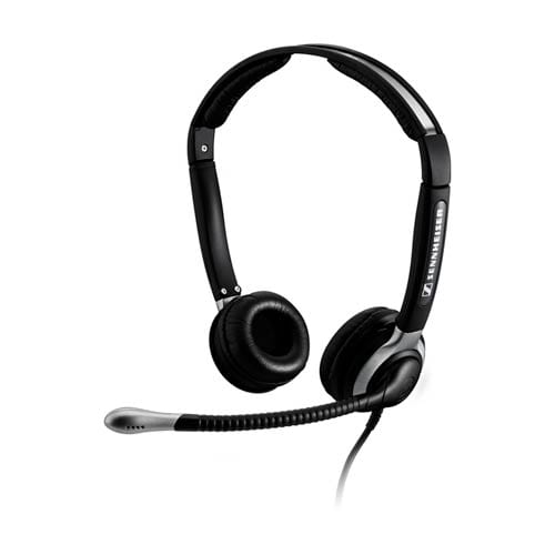 The Sennheiser CC 520 binaural, corded headset