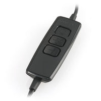 Inline volume and microphone controls on .Audio 626 Digital USB headset