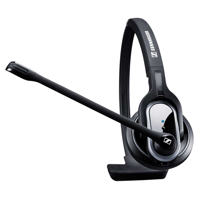 The DW Pro1 headset features a plush leatherette ear cushion and a flexible microphone boom