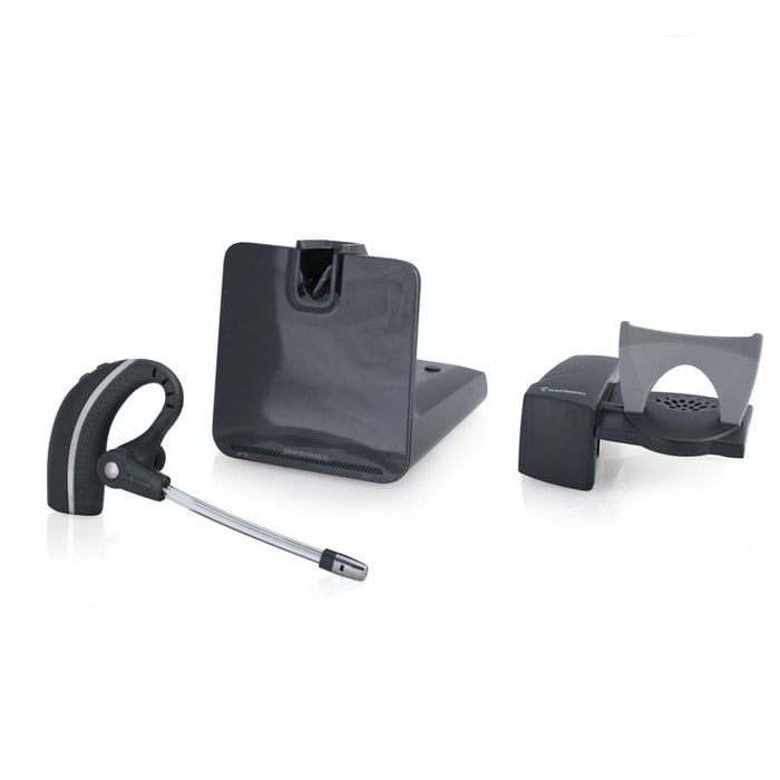 The CS530 headset, base station and included HL10 handset lifter