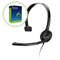 Sennheiser PC26  plus Dragon NaturallySpeaking offer you the best of both worlds!