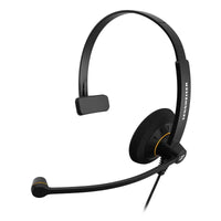 You can wear the SC 30 on either ear, thanks to the pivoting microphone boom