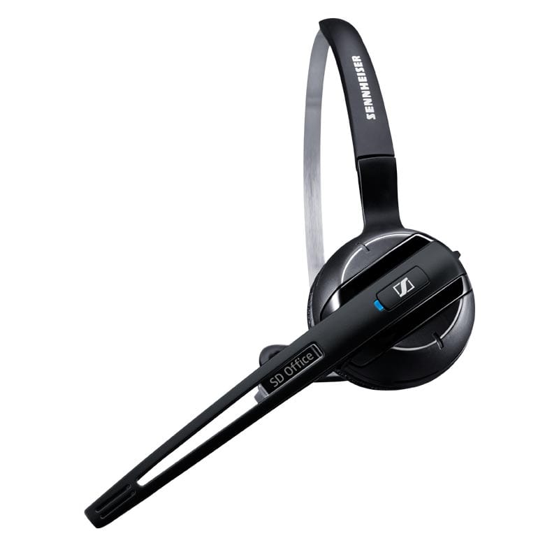 Comfortably wear your headset all day with the over-the-head band!