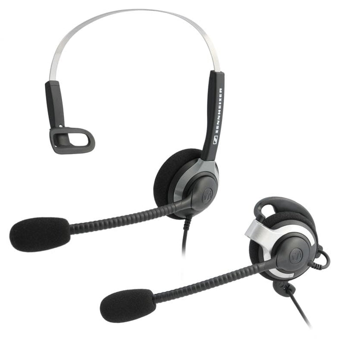 Sennheiser VersaMate wired headset in-ear and over-the-head
