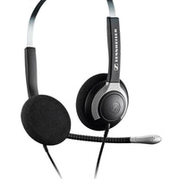 The SH 250 covers both your ears so your attention is on your call