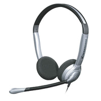Focus more on your calls with both your ears covered by the SH 350 IP