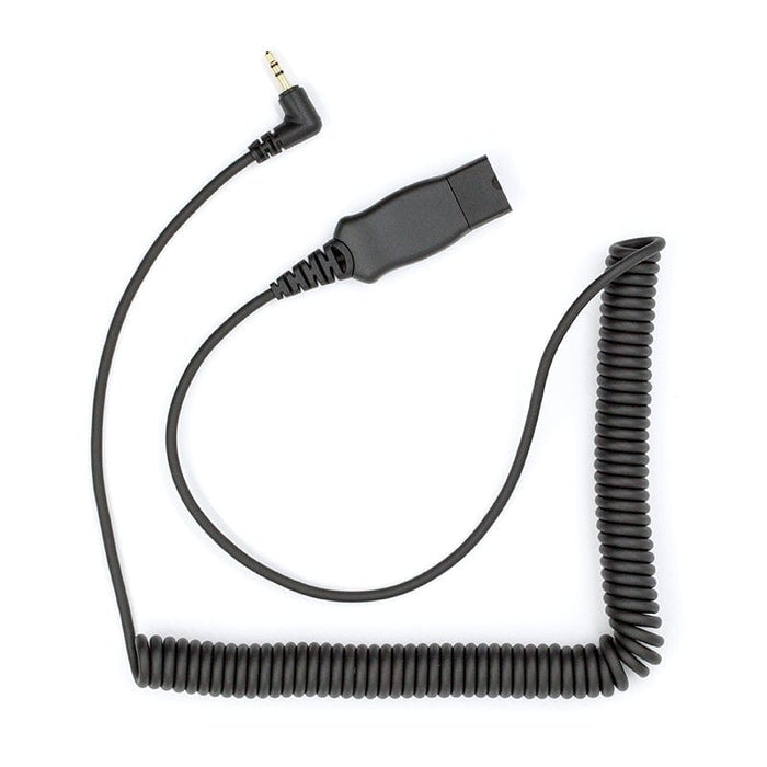 Leitner 2.5mm quick disconnect QD cord for landline phone headset jack