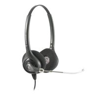 The Plantronics Polaris P261 SupraPlus binaural headset