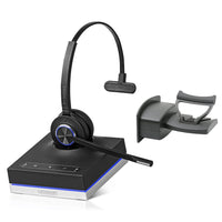 Leitner LH670 Premium Plus wireless headset and base with lifter