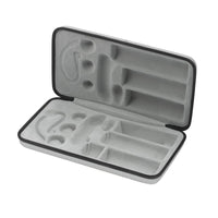 The Plantronics 645 includes a handy travel case