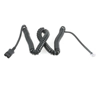 Plantronics wired coiled QD to modular adapter for AP15