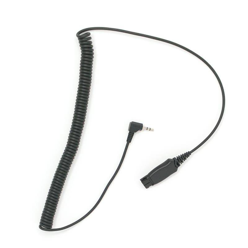 Turns your favorite Leitner corded headset into a cell phone headset