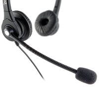 Executive Pro Harmony Binaural Headset microphone