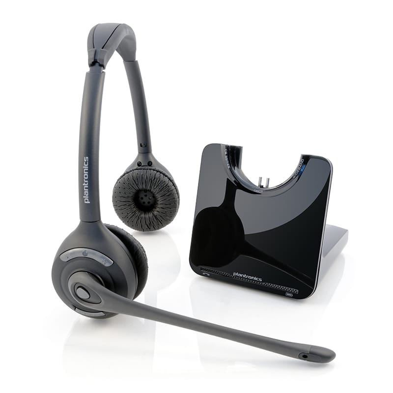 Plantronics CS520 headset and included base station
