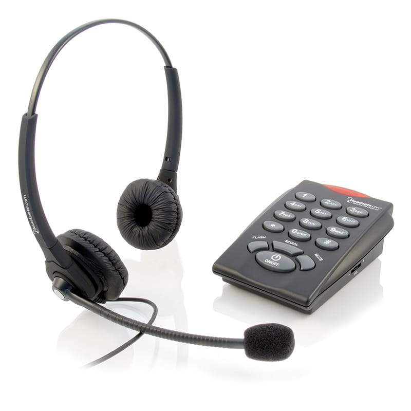 The Headsets.com Chattaway telephone headset system