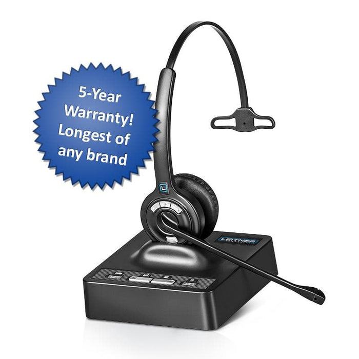 Leitner is our best-selling wireless headset – it's also covered for the next 5 years!