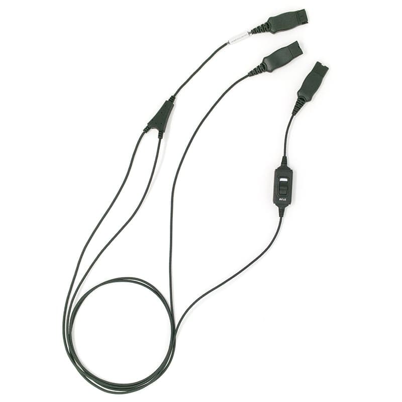 Leitner Wired Y Training Cord Headsets