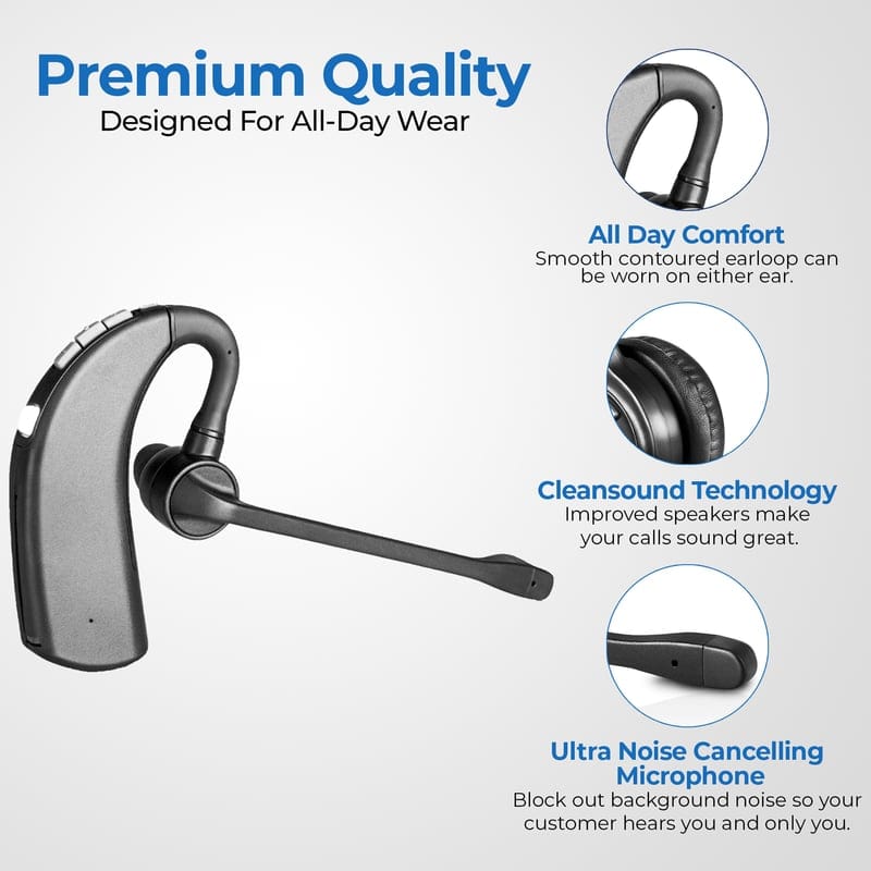 Leitner LH280 super comfortable with cleansound and noise-canceling microphone