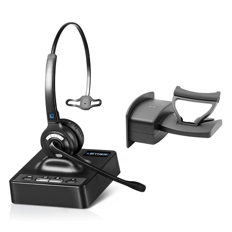 Leitner LH270 wireless phone headset and handset lifter, answer away from the phone