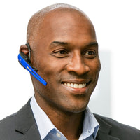  The OfficeRunner wireless headset lets you roam up to 400 feet from your desk 