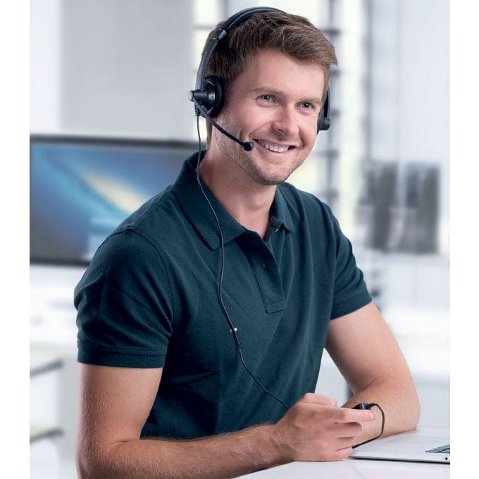 Sennheiser SC 70 USB Binaural Computer Headset with Call Control