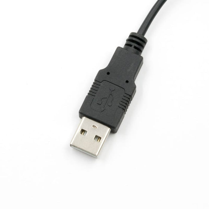 USB plug-in works with your PC or Mac